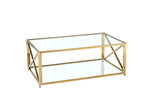 Table BASSE en verre trempé - KENSY