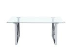 Table à MANGER en verre trempé - IGREC