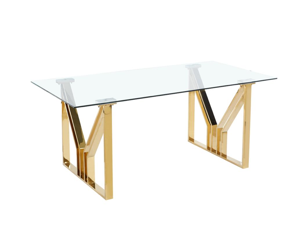 Table à MANGER en verre trempé - IGREC